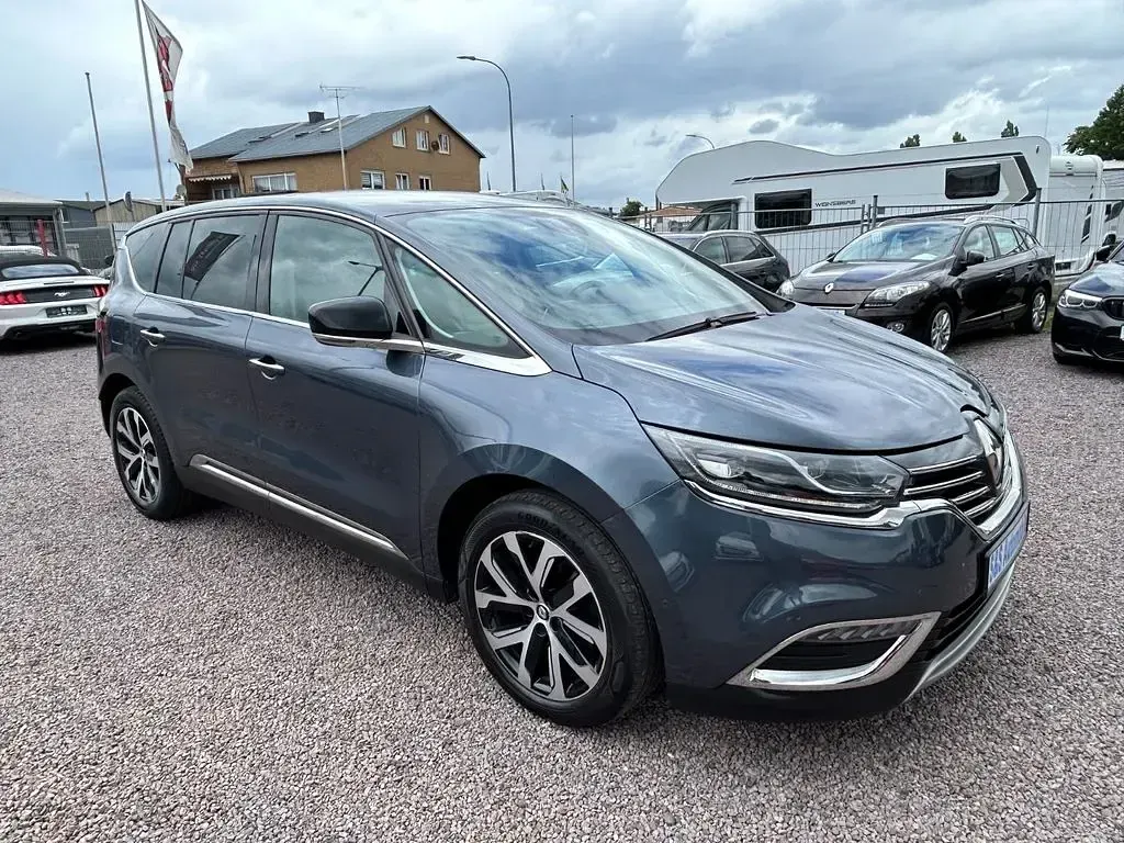 Gebraucht Renault Espace LIMITED 160 PS (117 kW) 2018 Grau Van / Kleinbus