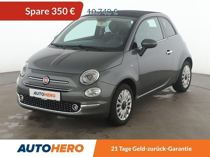 Grau Gebraucht 2017 Fiat 500C Lounge Cabrio | 10.390 € (Fairer Preis) - Bild 1/3