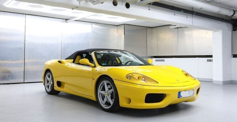 Gebraucht Ferrari 360 400 PS (294 kW) 2001 Gelb Cabrio