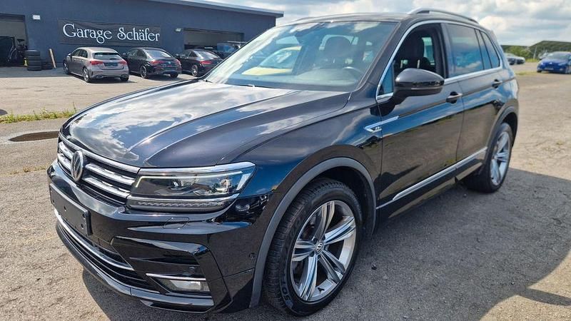 Schwarz Gebraucht 2020 VW Tiguan R-line SUV | 29.999 € (Guter Preis) - Bild 1/4