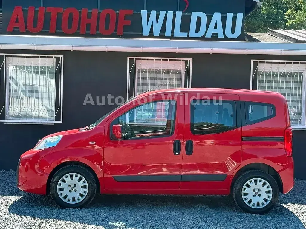 Gebraucht Fiat Qubo Dynamic 73 PS (53 kW) 2009 Rot Van / Kleinbus