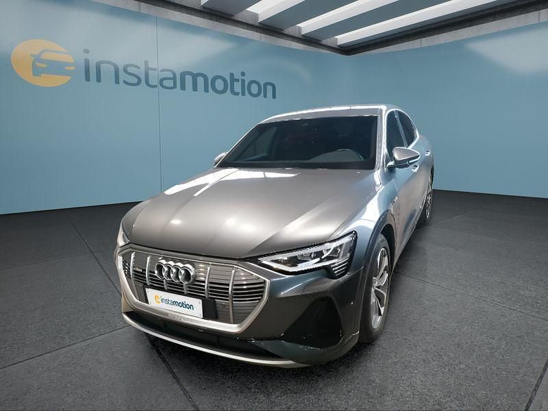 Usata Audi e-tron 300 kW (408 CV) 2020 Grigio SUV