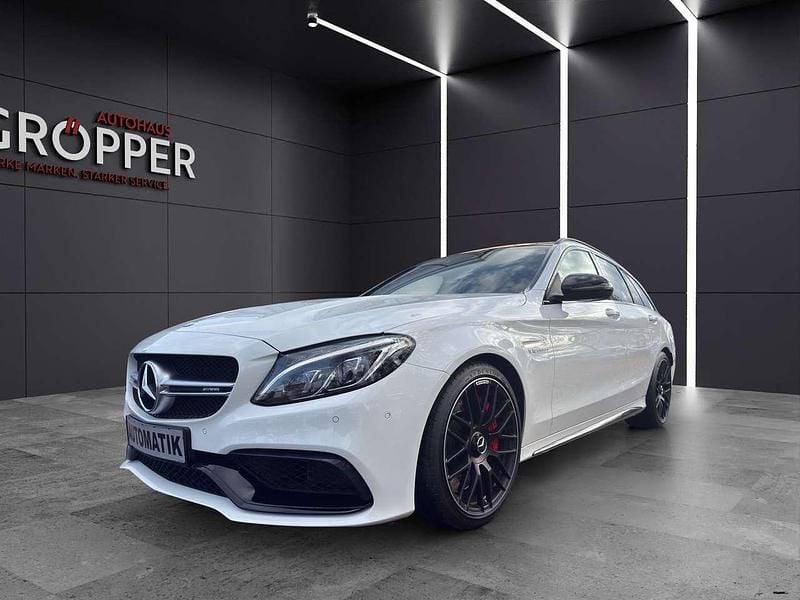 Gebraucht Mercedes C63S AMG AMG 510 PS (375 kW) 2017 Polarweiss  unilack Kombi