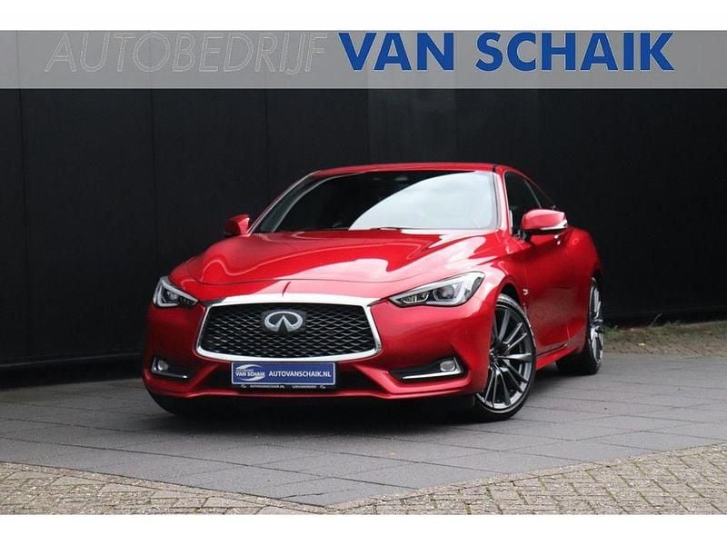 Rot Gebraucht 2016 Infiniti Q60 Sport Tech Coupé | 17.750 € - Bild 1/4