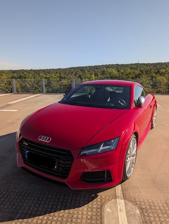 Rot Gebraucht 2018 Audi TTS Advanced Coupé | 33.300 € (Fairer Preis) - Bild 1/4