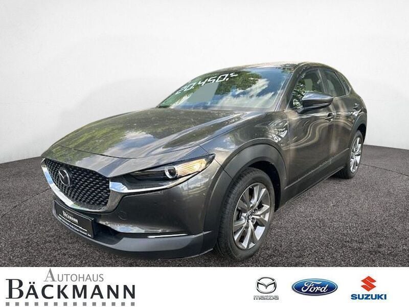 Grau Gebraucht 2021 Mazda CX-30 Selection SUV | 19.450 € (Superpreis) - Bild 1/4