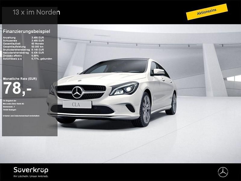 Weiß Gebraucht 2017 Mercedes CLA180 Shooting Brake Kombi | 9.900 € (Guter Preis) - Bild 1/4