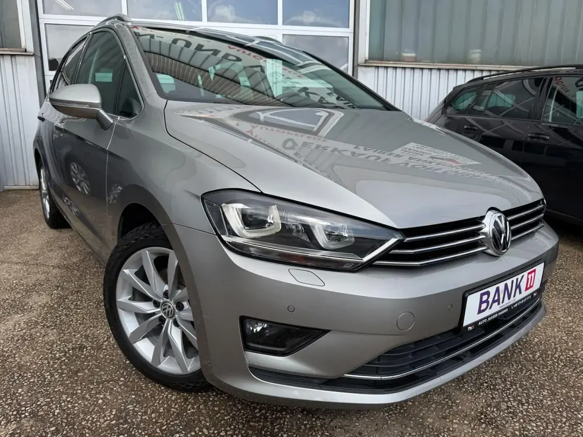 Gebraucht VW Golf Sportsvan Highline 150 PS (110 kW) 2017 Silber Van / Kleinbus