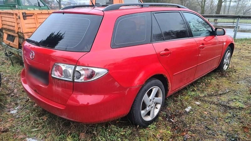 Gebraucht Mazda 6 Inclusive 120 PS (88 kW) 2004 Rot Kombi