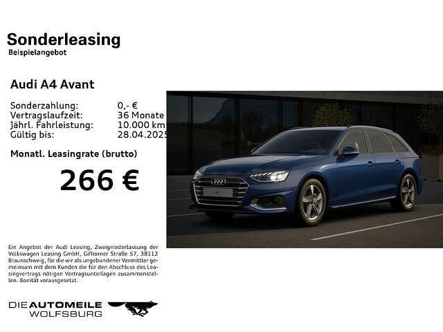 Gebraucht Audi A4 Advanced 204 PS (150 kW) 2024 Navarrablau metallic Kombi