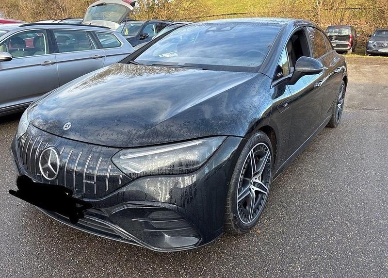 Schwarz Gebraucht 2022 Mercedes EQE AMG 43 AMG Limousine | 42.799 € - Bild 1/4