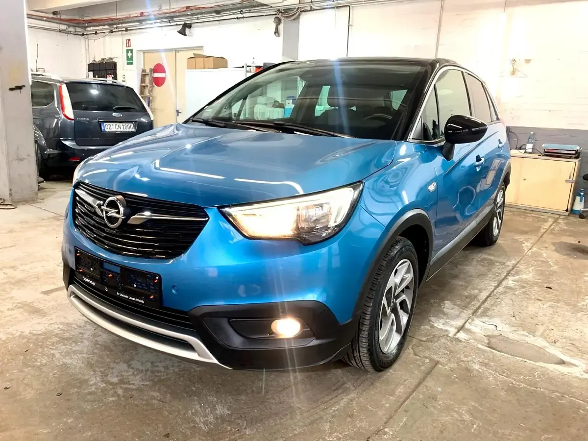 Gebraucht Opel Crossland X Innovation 99 PS (72 kW) 2017 Blau SUV