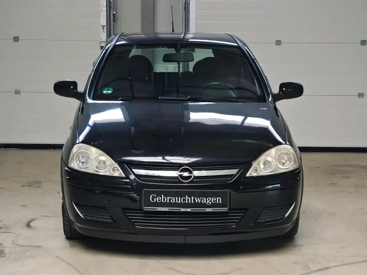 Gebraucht Opel Corsa 60 PS (44 kW) 2005 Schwarz Kleinwagen