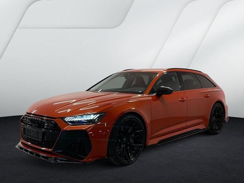 Orange Gebraucht 2021 Audi RS6 Ambiente Kombi | 104.990 € (Superpreis) - Bild 1/4
