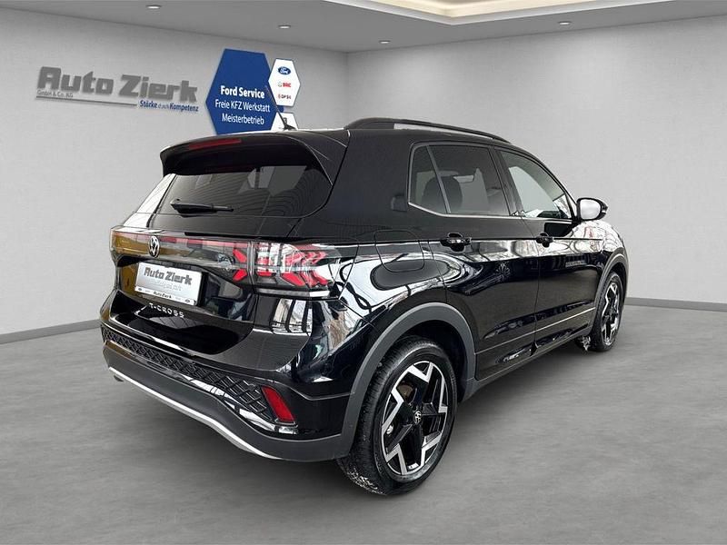 Gebraucht VW T-Cross R-line 116 PS (85 kW) 2025 Schwarz SUV