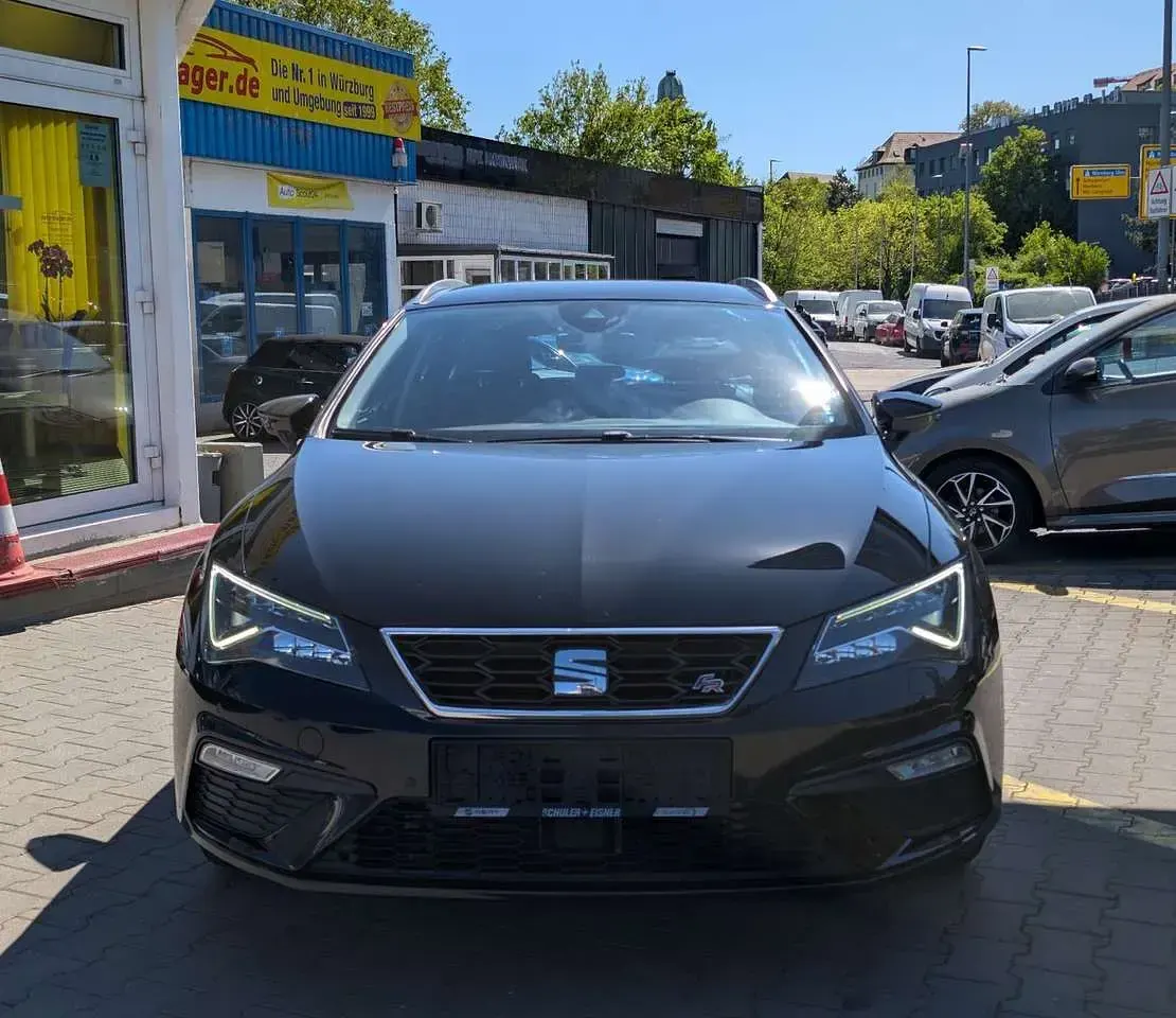 Usata Seat Leon ST FR 150 CV (110 kW) 2017 Nero Station wagon