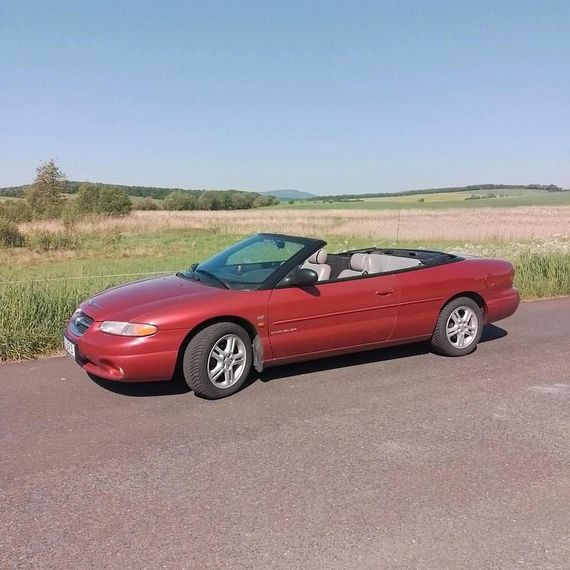 Rot Gebraucht 1996 Chrysler Stratus Cabrio | 2.799 € (Guter Preis) - Bild 1/4