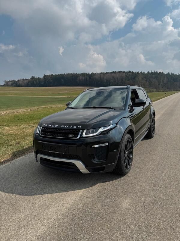Schwarz Gebraucht 2017 Land Rover Range Rover evoque SUV | 14.900 € (Guter Preis) - Bild 1/4