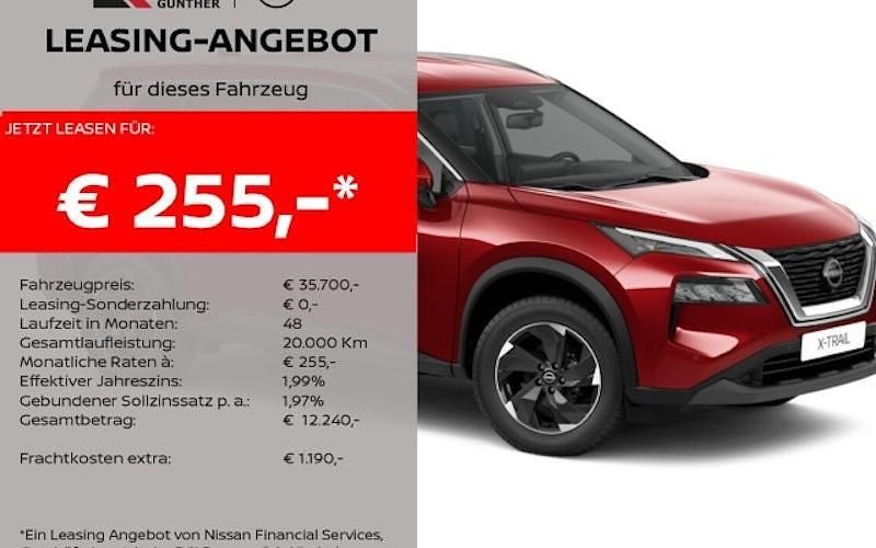 Rot Neu 2025 Nissan X-Trail N-Connecta SUV | 35.700 € - Bild 1/4
