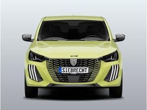 Neu Peugeot 208 Allure 101 PS (74 kW) 2025 Gelb (agueda gelb metallic) Kleinwagen