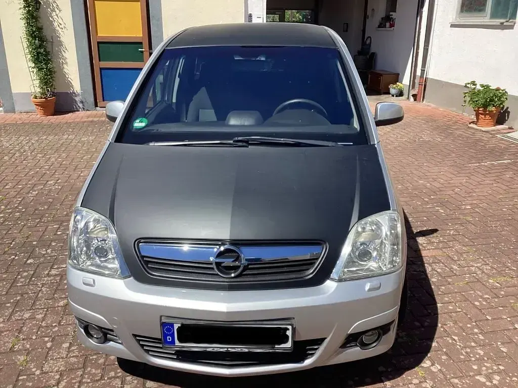 Gebraucht Opel Meriva Edition 105 PS (77 kW) 2008 Silber Van / Kleinbus