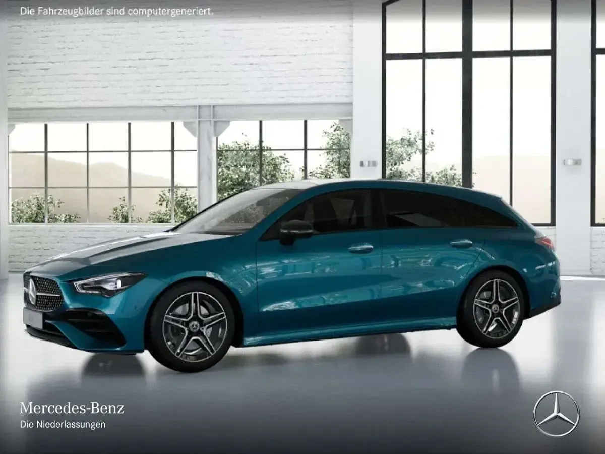 Gebraucht Mercedes CLA200 AMG 150 PS (110 kW) 2025 Hyperblau Kombi
