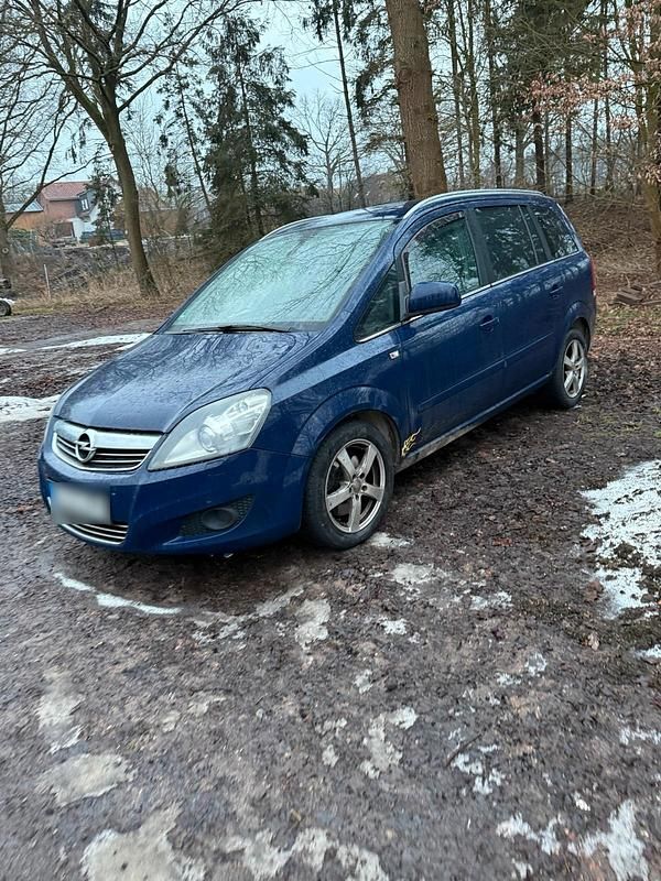Gebraucht Opel Zafira 105 PS (77 kW) 2010 Blau Van / Kleinbus