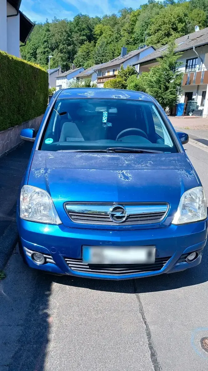 Gebraucht Opel Meriva 105 PS (77 kW) 2007 Blau Van / Kleinbus