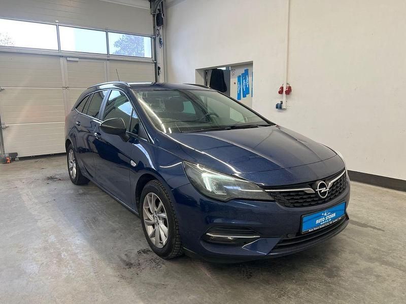 Gebraucht Opel Astra Edition 122 PS (89 kW) 2021 Blau Kombi