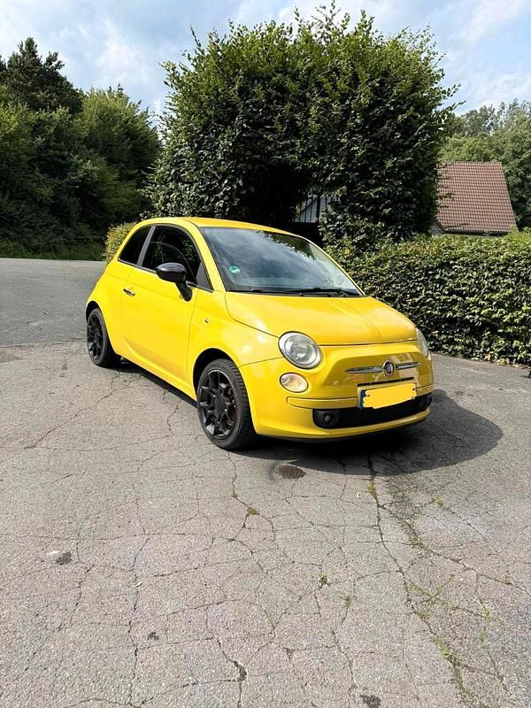 Gelb Gebraucht 2008 Fiat 500 Sport Kleinwagen | 2.999 € (Superpreis) - Bild 1/4