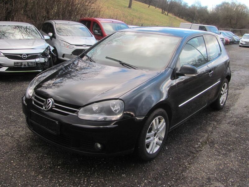 Schwarz Gebraucht 2008 VW Golf V Trendline Limousine | 1.290 € (Superpreis) - Bild 1/4