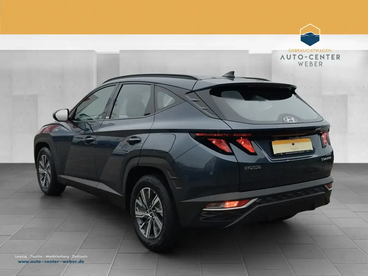 Gebraucht Hyundai Tucson Select 150 PS (110 kW) 2021 Blau SUV