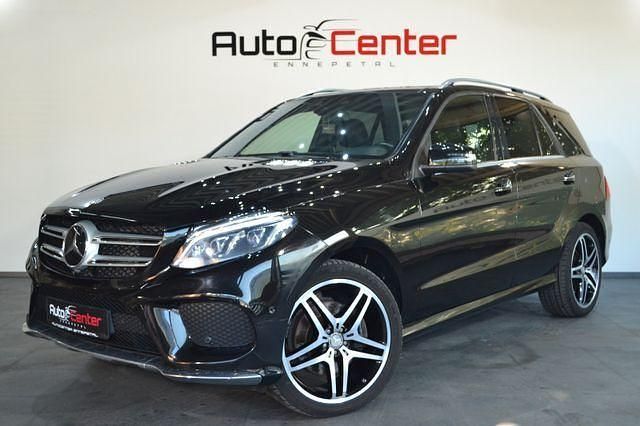 Obsidianschwarz metalliclack Gebraucht 2016 Mercedes GLE350 AMG line SUV | 35.990 € (Teuer) - Bild 1/4