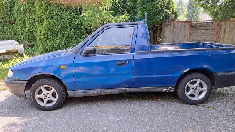 Blau Gebraucht 1998 Skoda Pick-up Abholung | 1.800 € - Bild 1/4
