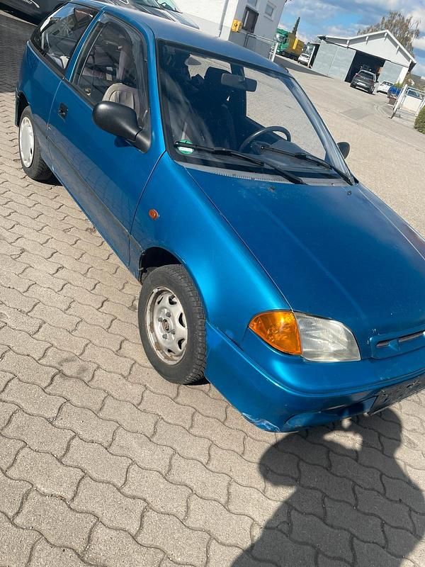 Brugt Suzuki Swift 53 HK (38 kW) 1999 Blå Hatchback