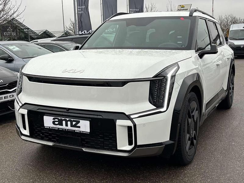 Neu Kia EV9 GT-Line 283 kW (385 PS) 2025 Snow white pearl m // weiß SUV