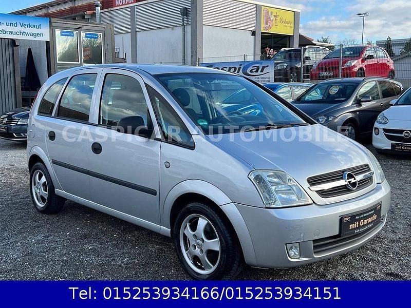 Silber Gebraucht 2004 Opel Meriva Basis Van / Kleinbus | 1.390 € (Guter Preis) - Bild 1/4