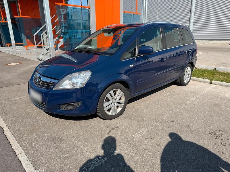 Gebraucht Opel Zafira 125 PS (91 kW) 2011 Blau Van / Kleinbus