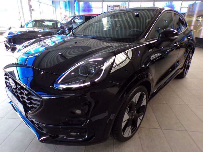Black metallic Neu 2025 Ford Puma ST-Line SUV | 32.990 € (Teuer) - Bild 1/4