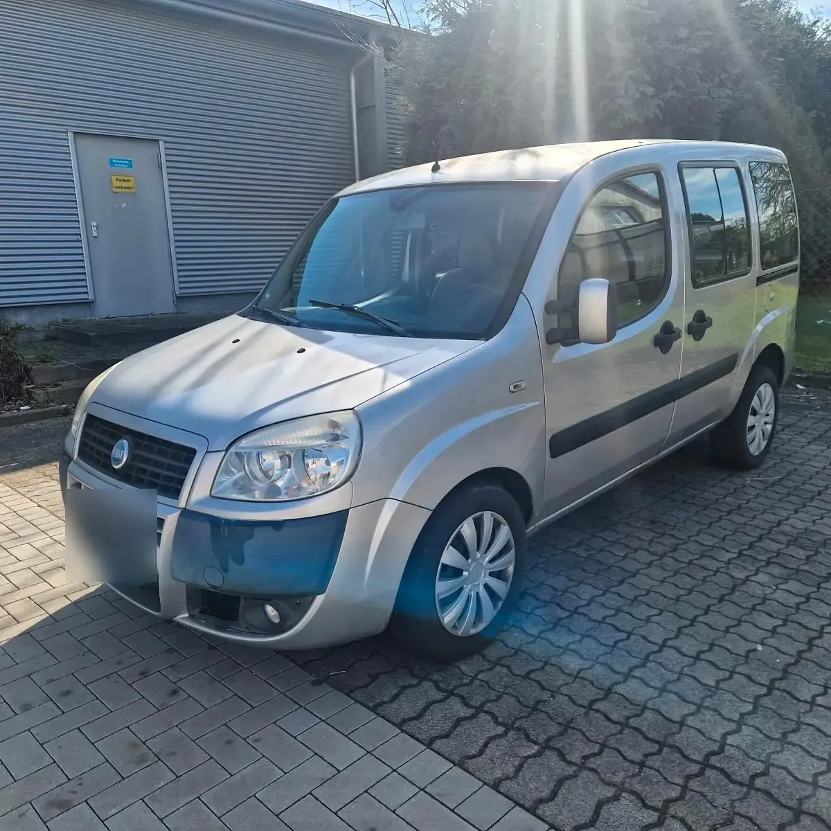 Gebraucht Fiat Doblò 77 PS (56 kW) 2005 Silber Van / Kleinbus