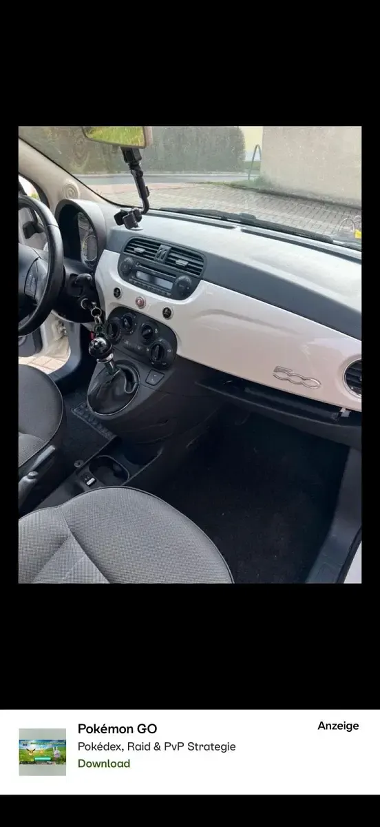 Gebraucht Fiat 500 Lounge 69 PS (50 kW) 2013 Weiß Kleinwagen