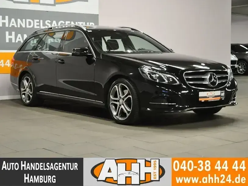 Usata Mercedes E250 Avantgarde 204 CV (150 kW) 2014 Nero Station wagon