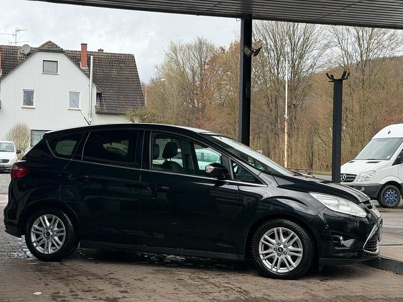 Gebraucht Ford C-MAX Titanium 125 PS (91 kW) 2015 Schwarz Van / Kleinbus