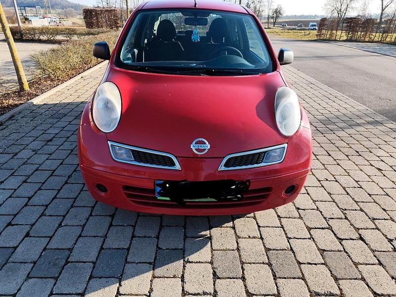 Rot Gebraucht 2009 Nissan Micra Kleinwagen | 999 € (Guter Preis) - Bild 1/4