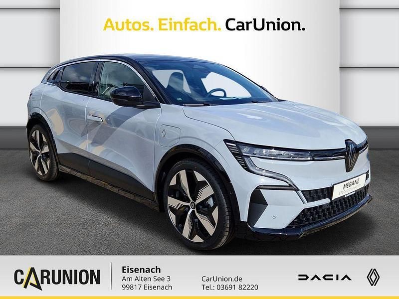 Gebraucht Renault Megane E-Tech Techno 160 kW (218 PS) 2024 Rafalgrau metallic, black pearlschwarz metallic Limousine