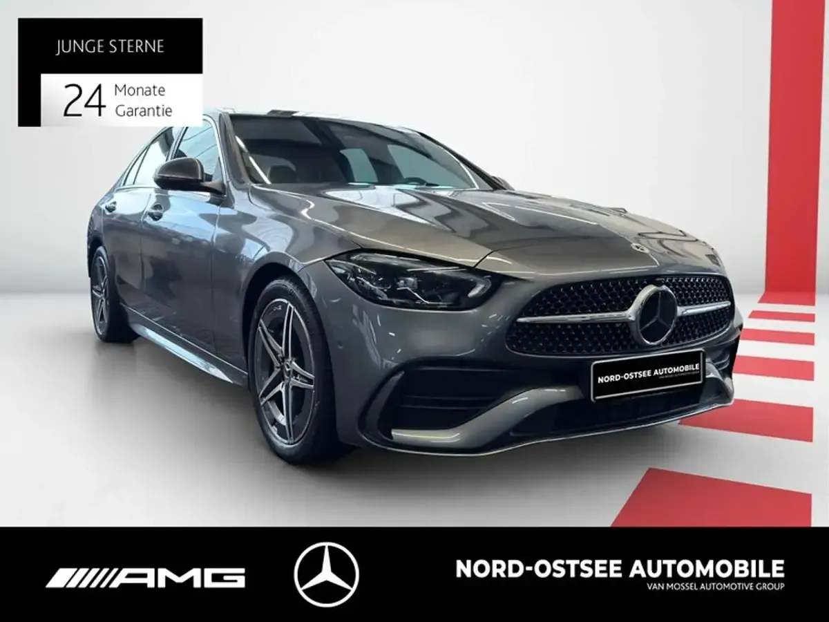 Gebraucht Mercedes C300 AMG 265 PS (194 kW) 2025 Metalliclack selenitgrau Limousine