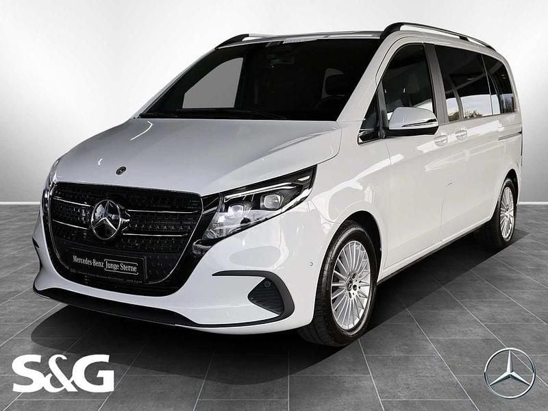 Bergkristallweiß metallic Gebraucht 2025 Mercedes V250 Style Van / Kleinbus | 66.840 € (Superpreis) - Bild 1/4