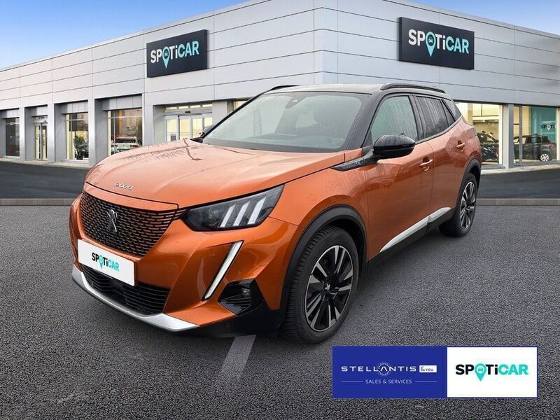 Orange Gebraucht 2022 Peugeot e-2008 GT SUV | 20.885 € (Fairer Preis) - Bild 1/4