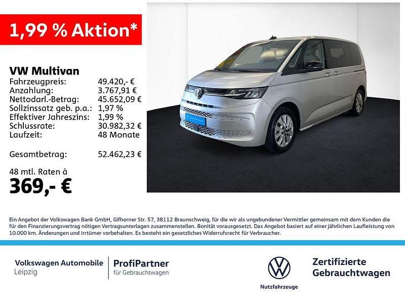 Silber Gebraucht 2024 VW T7 Life Van | 49.420 € (Superpreis) - Bild 1/3