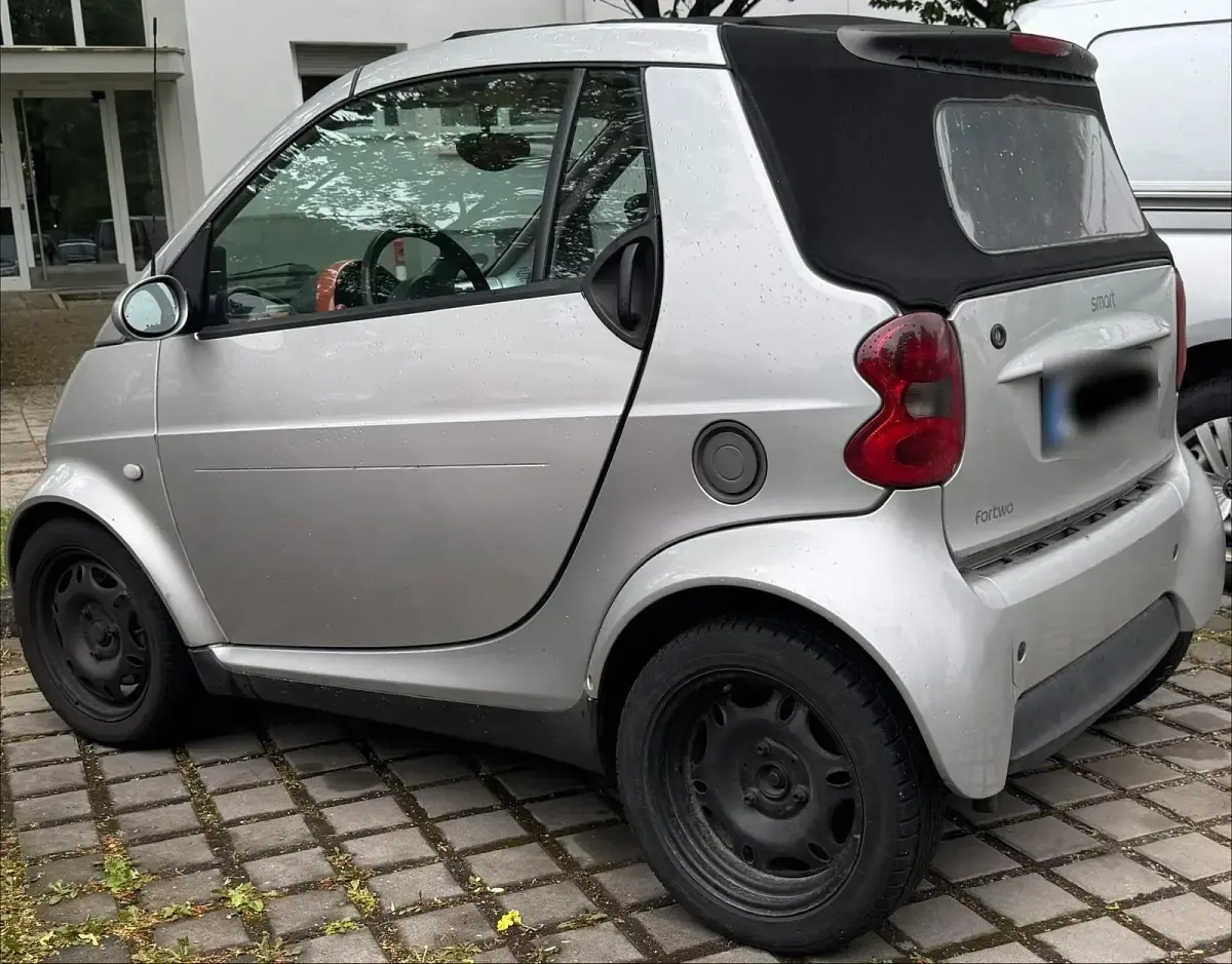 Używany Smart ForTwo Cabrio 41 KM (30 kW) 2005 Srebrny Kabriolet